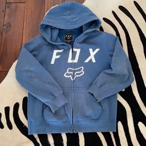 💙💙💙Fox hoodie 💙Size YL💙💙💙